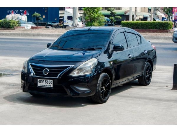 Nissan Almera 1.2 E เบลชิล 2015 AT สีดำ รูปที่ 0